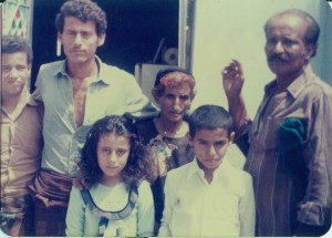 القاضي وخالته واولاد