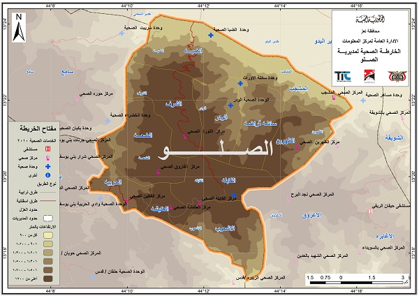 خريطة الصلو