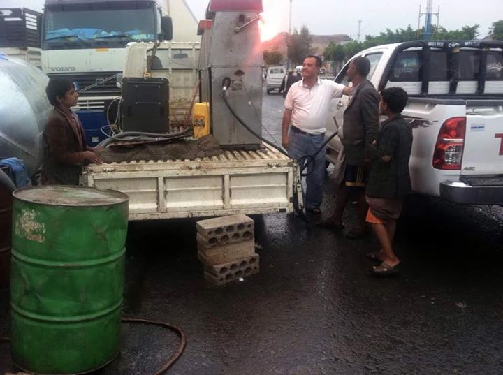 محطة محروقات متنقلة